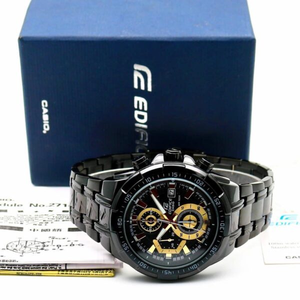 EDIFICE EFR BLACK GOLD - Image 2